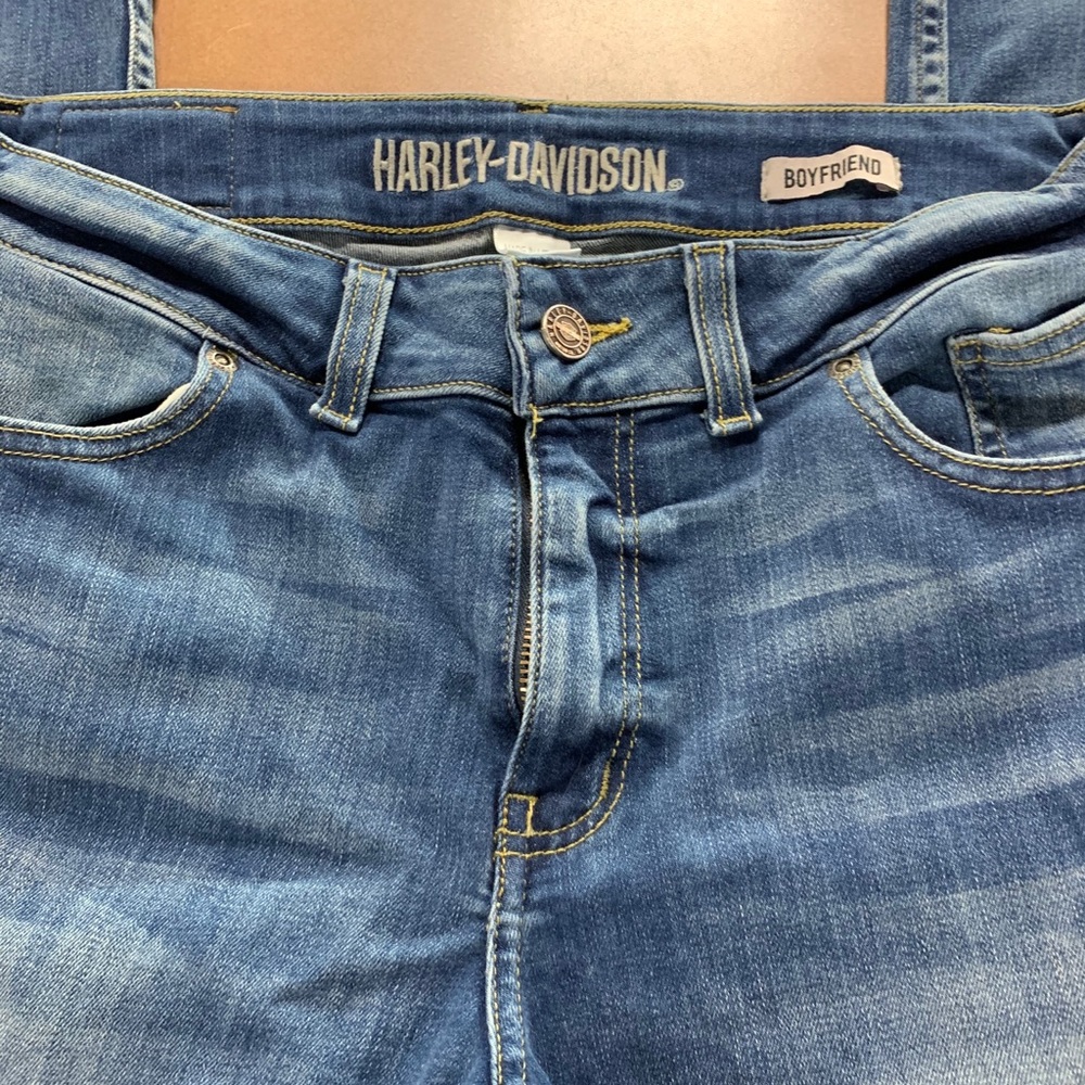Women’s Harley Davidson boyfriend jeans
